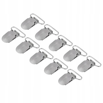 GAGAHAO Silver Metal Garter Clips