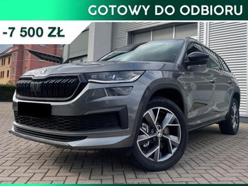 Skoda Kodiaq SUV Facelifting 1.5 TSI 150KM 2024 Skoda Kodiaq Sportline 1.5 TSI 150KM DSG Simply Clever Lane Assist