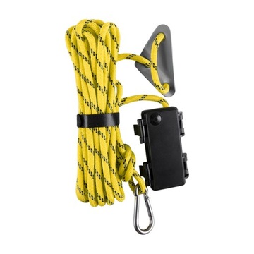 Lampa Guylines Lina namiotowa LED o długości 16,4 stopy w kolorze żółtym