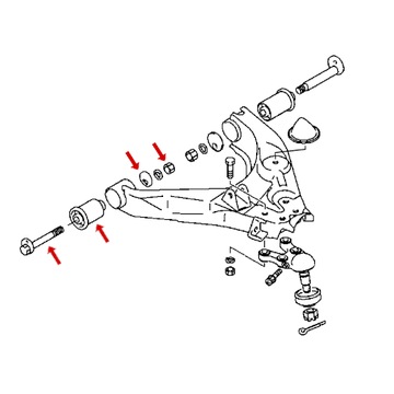 SADA GEOMETRIE RAMENA PŘEDNÍ L400 SPACE GEAR OE