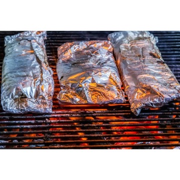 FOLIA ALUMINIOWA GRUBA SPOŻYWCZA MOCNA GASTRONOMICZNA CATERING ROLKA 20M