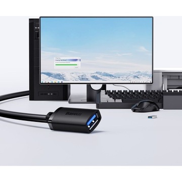 Удлинительный кабель Baseus USB 3.0 5 Гбит/с, 2 м