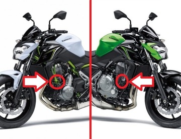 KAWASAKI Z650 Z 650 2017-... - ТВЕРДЫЕ АВТОМОБИЛЬНЫЕ НАКЛАДКИ