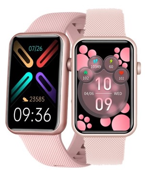 SMARTBAND ZEGAREK SPORTOWY SMARTWATCH OPASKA SPORTOWA AMOLED DAMSKI PULS PL