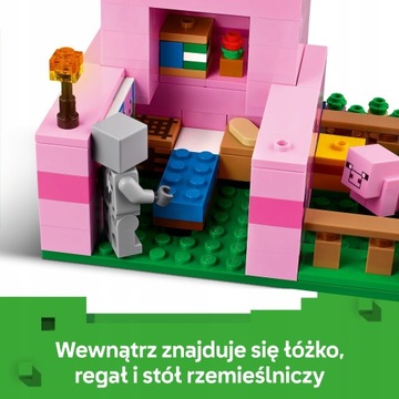 Lego Minecraft House Prosiaczka 21268