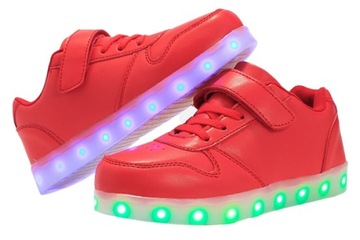 ADIDASY BUTY SPORTOWE LED PODŚWIETLENIEM ŚWIECĄCE
