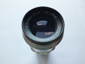 Триотар 135 мм 1:4 Красный Т Carl Zeiss Jena M42