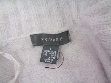 42-44 PRIMARK PUCHATY SWETEREK KOŁNIERZ W156