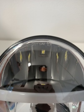 ФАРА МОТОЦИКЛА ПЕРЕДНЯЯ ФОНАРЬ H4 LED 5,75 дюйма 14,3 см Harley Honda