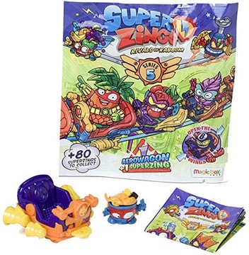 SUPER ZINGS SERIA 5 POJAZD AEROWAGON + FIGURKA