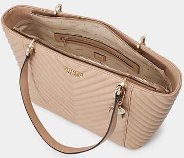 GUESS TOREBKA DAMSKA NOELLE ELITE TOTE BEŻOWA