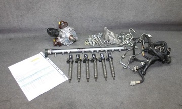 BMW F10 F01 E70 N57D30A 2.5D 3.0D UKŁAD PALIWOWY WTRYSKIWACZE POMPA WYDRUK