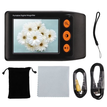 3,5-calowy ekran LCD elektroniczna lupa wideo 2x