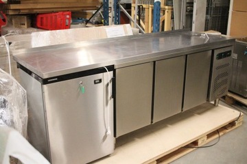 Стол МОРОЗИЛЬНЫЙ 3-дверный с ASBER МОЙКОЙ + удлиненная столешница