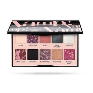 PUPA Milano paleta cieni do powiek Vamp! Black