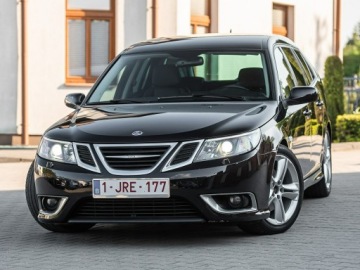 Saab 9-3 II SportKombi 1.9 TTiD PF 180KM 2008 Saab 9-3 Aero ! 1.9TTiD 180KM Manual ! Full Opcja