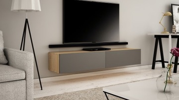 ПОДВЕСНОЙ ШКАФ ПОД ТЕЛЕВИЗОР 180 СМ МАТОВЫЙ, РАЗНЫЕ ЦВЕТА!