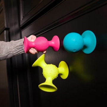 Бобо-присоски-погремушки PipSquigz Fat Brain Toy