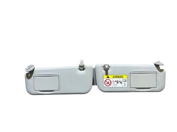 TOYOTA AURIS II 2 E18 DASZEK SŁONECZNIK LEWY PRAWY OSŁONA PRZECIWSŁONECZNA