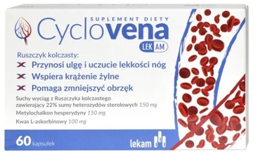 Cyclovena 60 kapsułek Ruszczyk z Hesperydyna