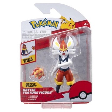 Pokemon figurka akcji Cinderace ruchome elementy