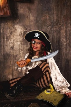 Strój Piratki Przebranie Piratka Kostium Piracki