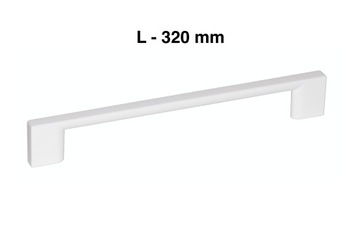 UCHWYT MEBLOWY TECHNO DO MEBLI BIAŁY PÓŁMAT L 320