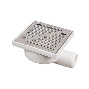 KRATKA ŚCIEKOWA 10*10cm 90s #50 METALOWY RUSZT