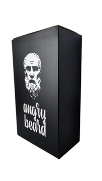 Набор для ухода за бородой от my Angry Beard с кремовой расческой-щеткой