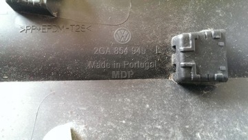 LIŠTA DVEŘE LEVÝ ZADNÍ VW T-ROC 2GA854949 DEMONTÁŽ