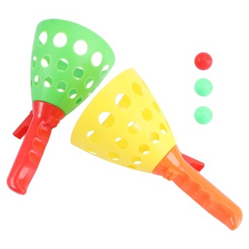 Toss Ball Set Throw Chuck Ball Toy Game Props for
