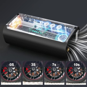 ПОРТАТИВНЫЙ ШИННЫЙ НАСОС ЭЛЕКТРИЧЕСКИЙ ВОЗДУШНЫЙ НАСОС ДЛЯ ВЕЛОСИПЕДНЫХ МЯЧИКОВ 12В