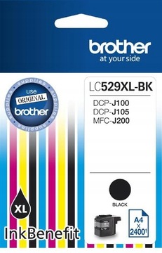 TUSZ ORYGINAŁ BROTHER LC529XL-BK BLACK LC525XL-BK
