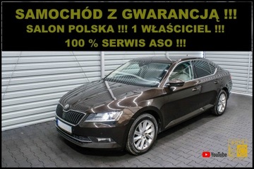 Skoda Superb III Liftback 2.0 TDI 190KM 2015 Škoda Superb Skoda Superb Salon POLSKA + 1 wła.