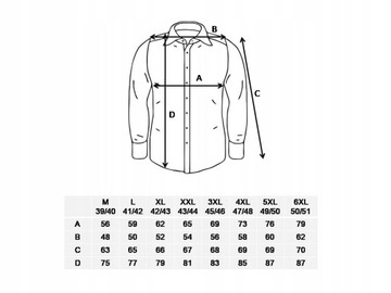 ELEGANCKA CASUALOWA KOSZULA MĘSKA FORMAX FW134 REGURAL DŁ. RĘ. 42/43 r.XL