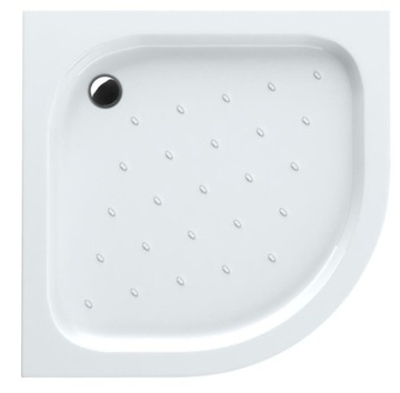 Brodzik półokrągły 80x80 wysoki 12,5 cm + OBUDOWA