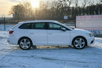 Seat Leon III ST Facelifting 2.0 TDI 150KM 2017 Seat Leon 2.0 TDi 150KM 2017 FR serwisowany kamera, zdjęcie 9