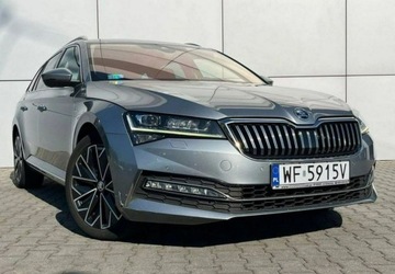 Skoda Superb III Kombi Facelifting 2.0 TSI 190KM 2021 Skoda Superb Salon Polska Automat Skora Kamera Navi Parktronic Led, zdjęcie 4