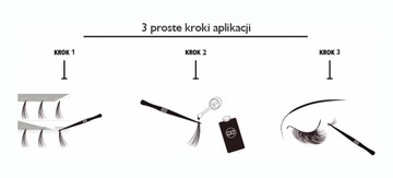 PERHAEPS - РЕСНИЦЫ TUNKLE - ДЛИННЫЕ - 60 ресниц