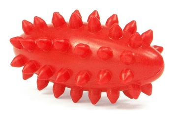 Fasolka do rehabilitacji JEŻYK 7 x 3,5 cm Czerwona