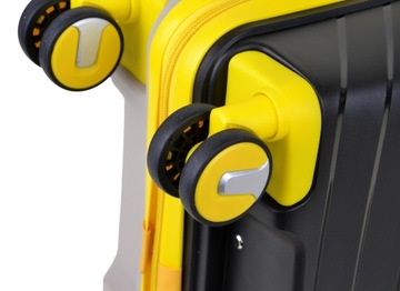 NOWOŚĆ 2024 ! Średnia walizka SunBag z polipropylenu model NOVA 65