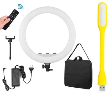 MITOYA MTY-18C LAMPA PIERŚCIENIOWA 50W POKROWIEC