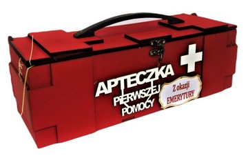 Śmieszny Prezent na Emeryturę Apteczka I Pomocy