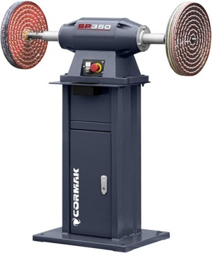 ПРОМЫШЛЕННАЯ ДИСКОВАЯ ПОЛИРОВАЛЬНАЯ МАШИНА ДЛЯ МЕТАЛЛА CORMAK + FREE BASE