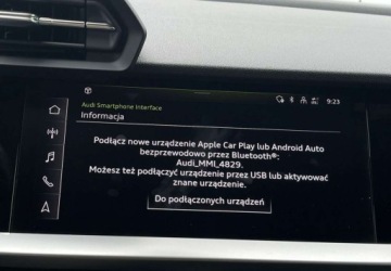 Audi A3 8V Limousine Facelifting 2.0 35 TDI 150KM 2020 Audi A3 Limousine Automat Virtual Parktronic Led Tempomat Sport FV23, zdjęcie 27