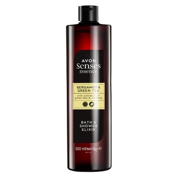 Eliksir do kąpieli i pod prysznic Bergamotka i Zielona Herbata AVON 500ml
