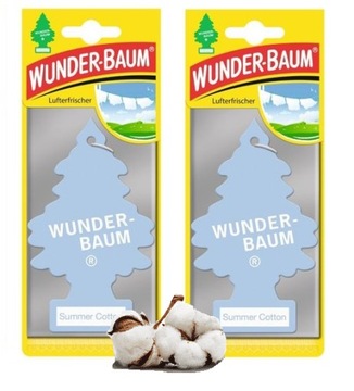 ZAPACH WUNDER BAUM CHOINKA ZAPACHOWA Summer Cotton