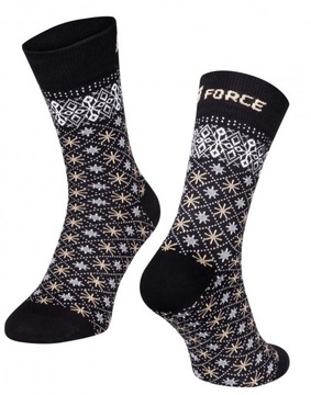 FORCE X-MAS skarpety rowerowe 42/46.