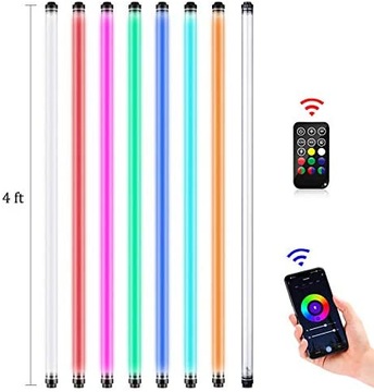 LUXCEO P120 Wodoodporna lampa FOTO VIDEO Led RGB