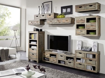 Деревянный консольный стол из палисандра серии GREY